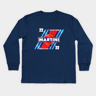 Martini racing Kids Long Sleeve T-Shirt